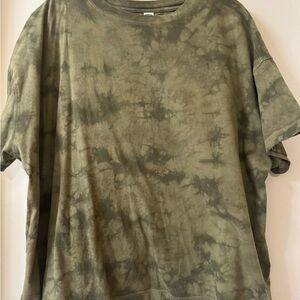 Old Navy Green Tie-Dye Men's Tee
